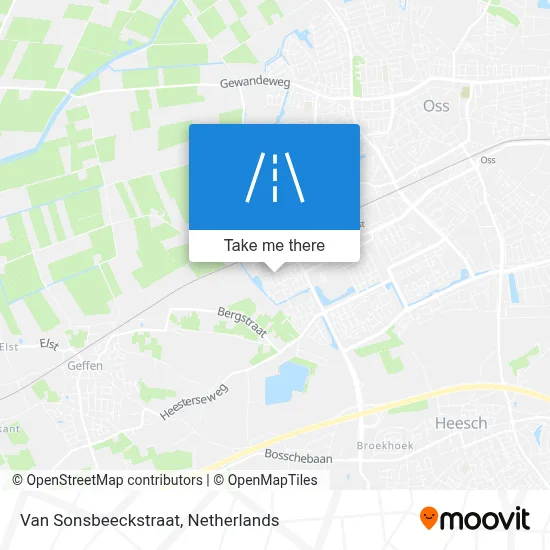 Van Sonsbeeckstraat map