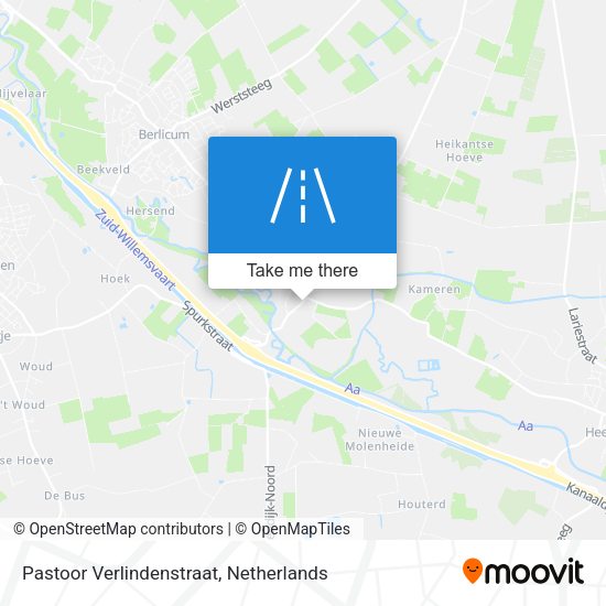 Pastoor Verlindenstraat map