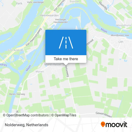 Nolderweg map