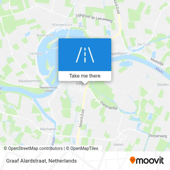 Graaf Alardstraat map