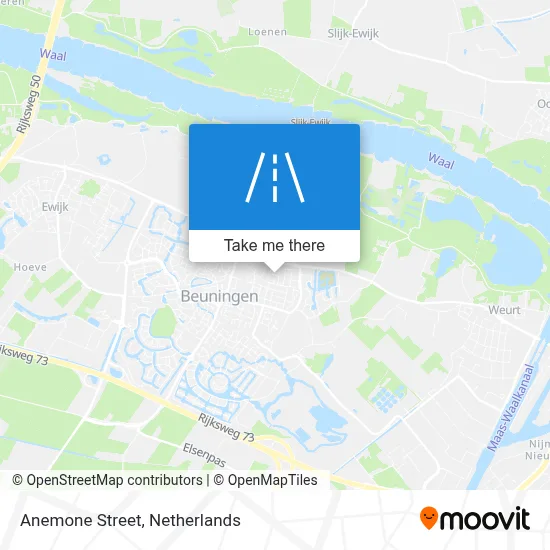 Anjelierstraat map
