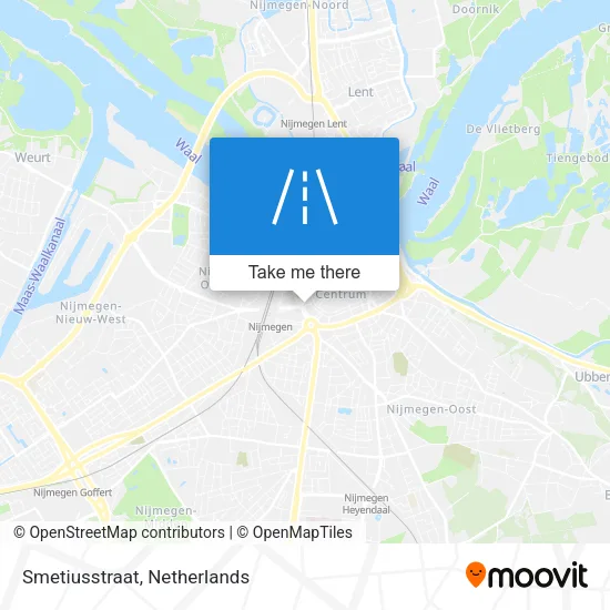 Smetiusstraat map