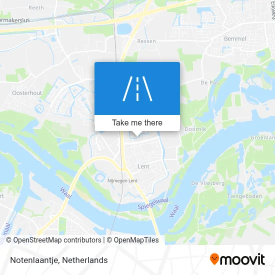 Notenlaantje map