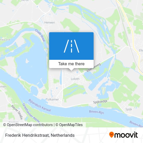 Frederik Hendrikstraat map