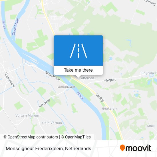 Monseigneur Frederixplein map