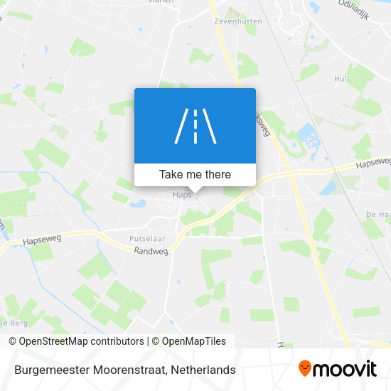 Burgemeester Moorenstraat map
