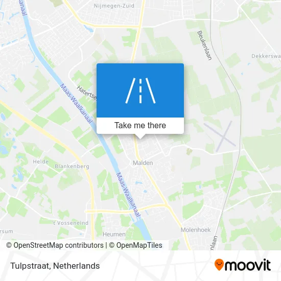 Tulpstraat map