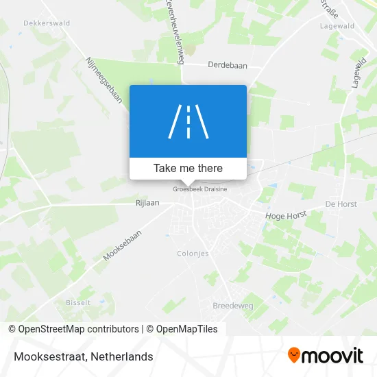 Mooksestraat map