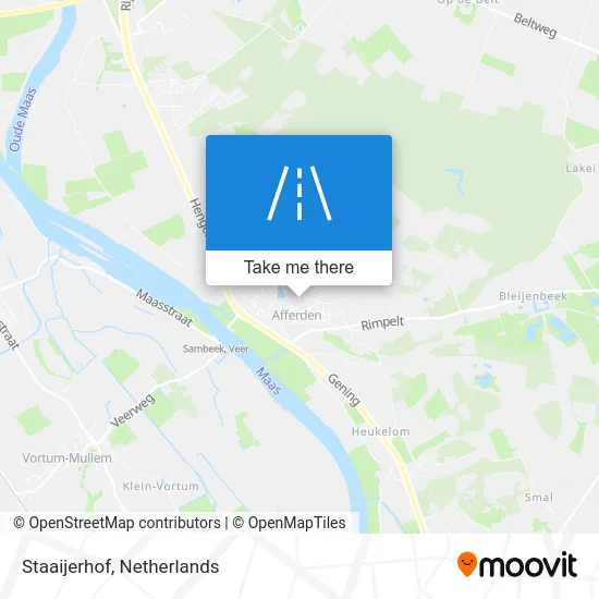 Staaijerhof map