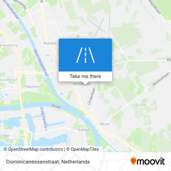 Dominicanessenstraat map