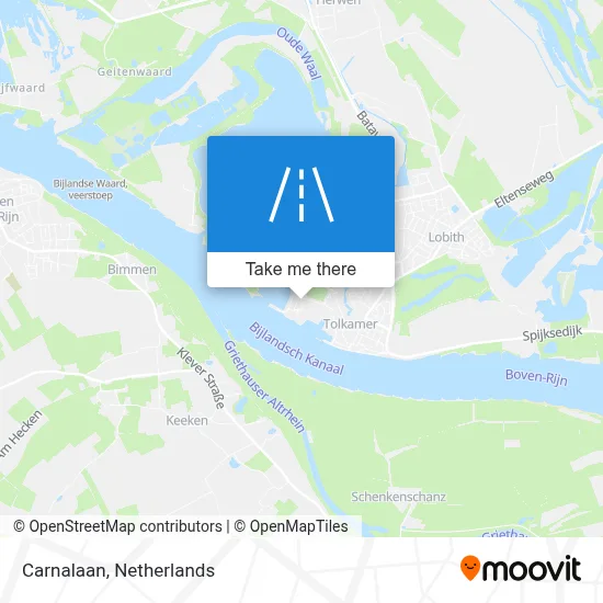 Carnalaan map