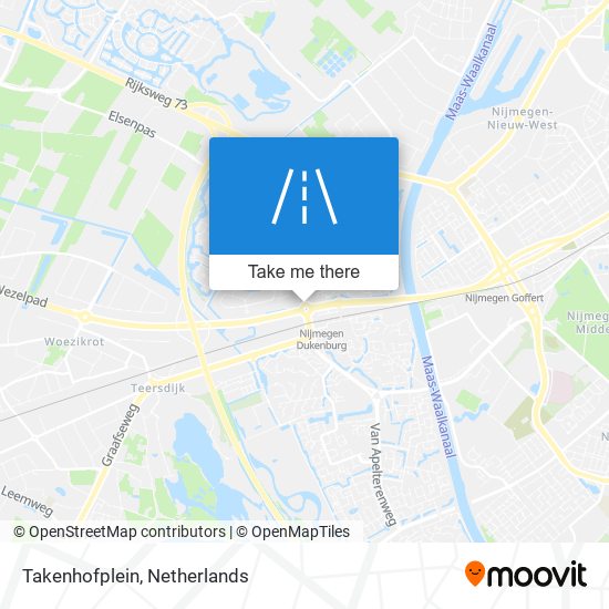 Takenhofplein map