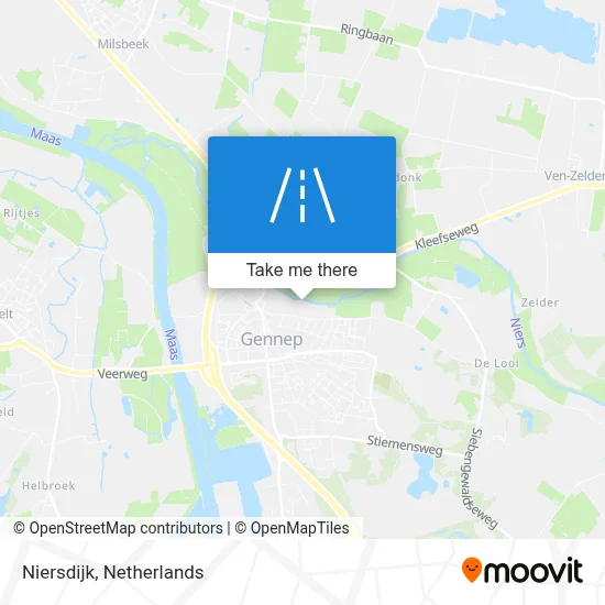 Niersdijk map