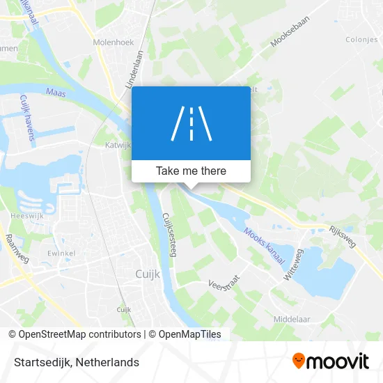 Startsedijk map