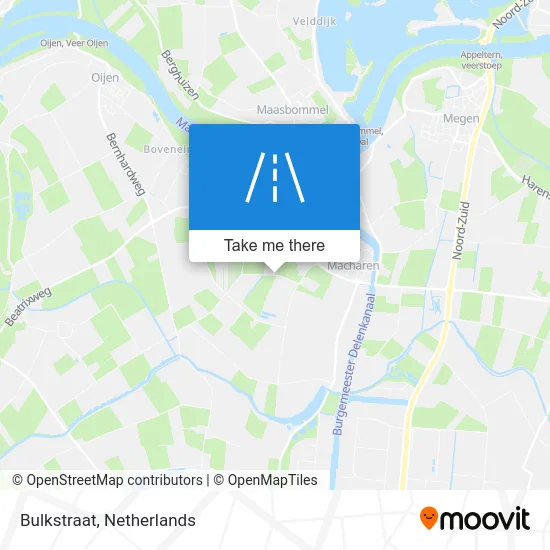 Bulkstraat map