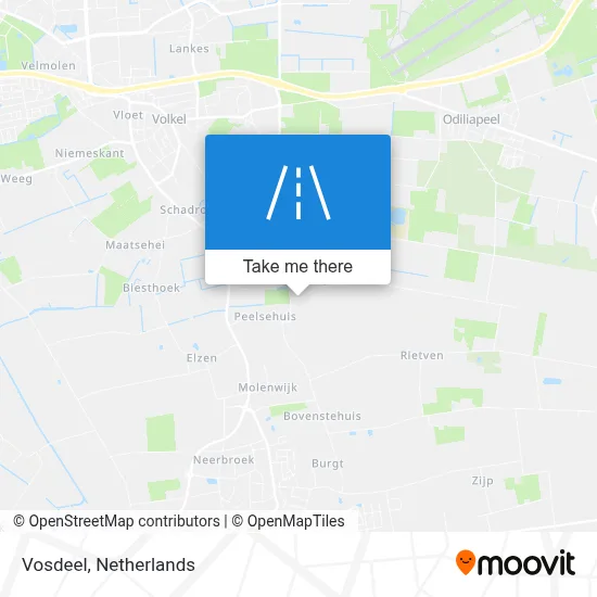 Vosdeel map
