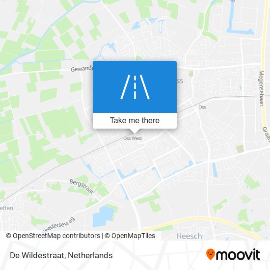 De Wildestraat map