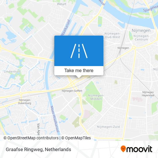 Graafse Ringweg map