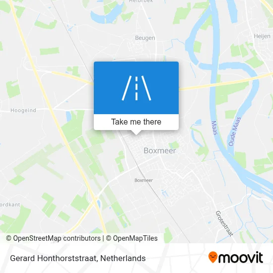 Gerard Honthorststraat map