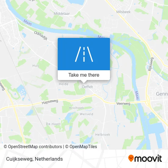 Cuijkseweg map