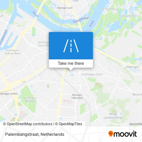 Palembangstraat map