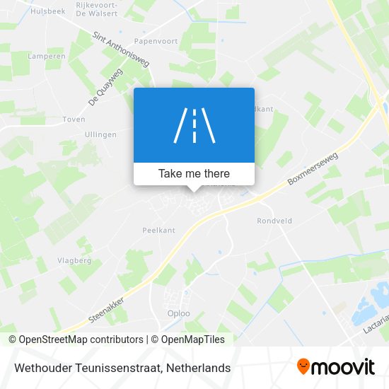 Wethouder Teunissenstraat map
