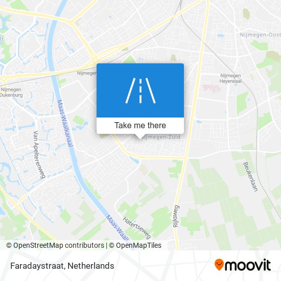 Faradaystraat map