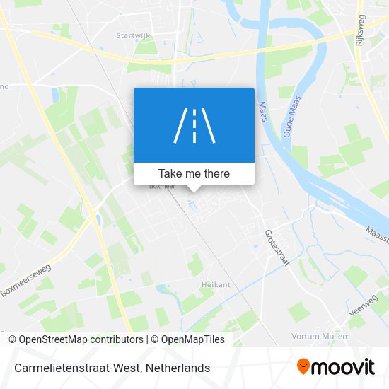 Carmelietenstraat-West map