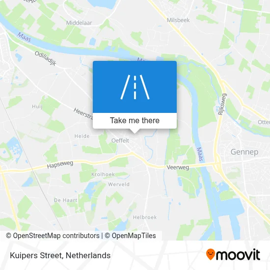 Kuipersstraat map