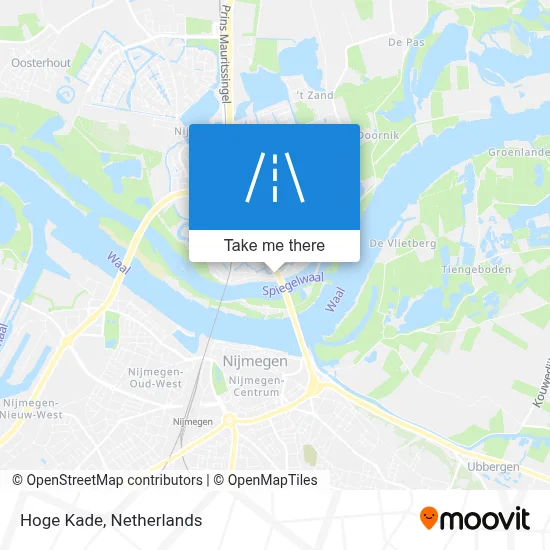 Hoge Kade map