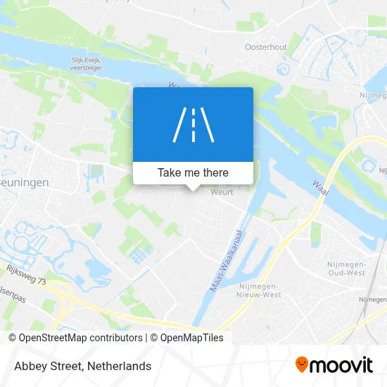 Abdijstraat map