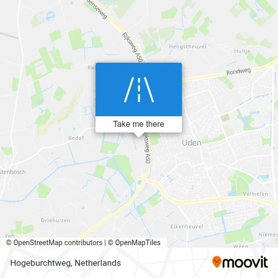 Hogeburchtweg map