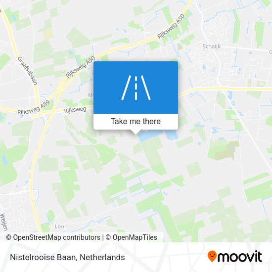 Nistelrooise Baan map