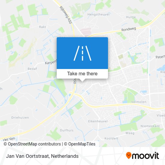 Jan Van Oortstraat map