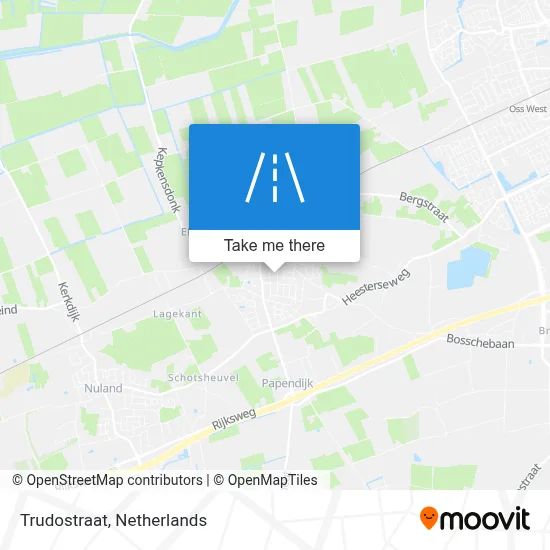 Trudostraat map