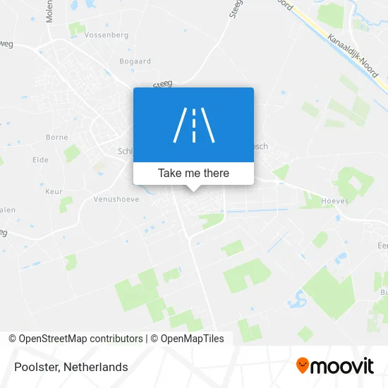 Poolster map