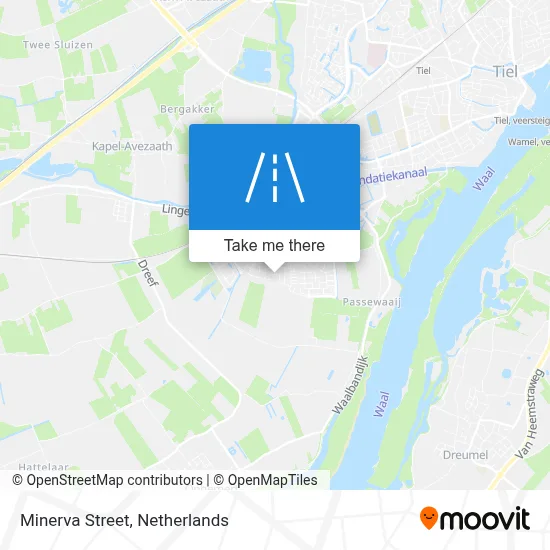 Minervastraat map