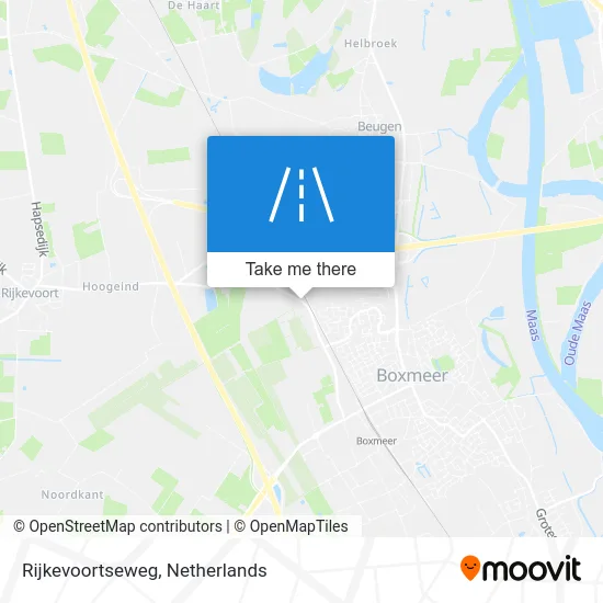 Rijkevoortseweg map