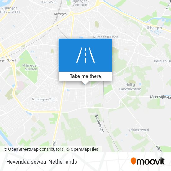 Heyendaalseweg Karte