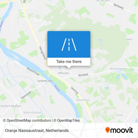 Oranje Nassaustraat map