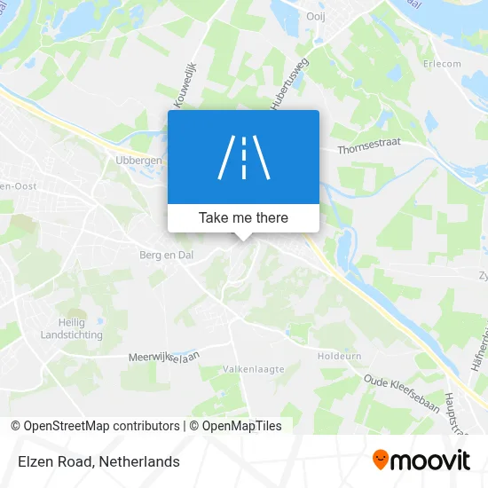 Elzenweg map