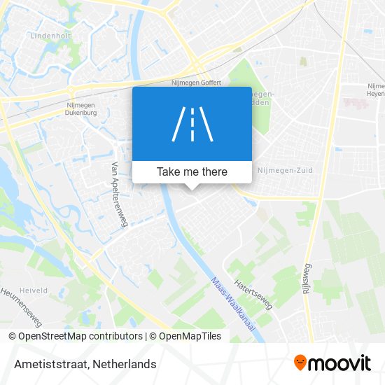 Ametiststraat map