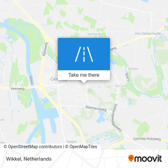 Wikkel map