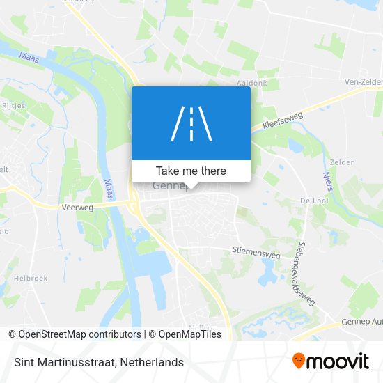 Sint Martinusstraat map