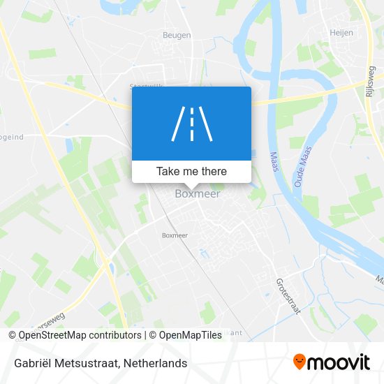 Gabriël Metsustraat map