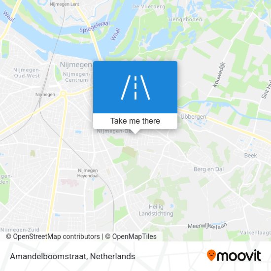 Amandelboomstraat map