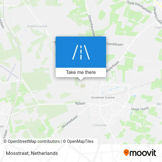 Mosstraat map
