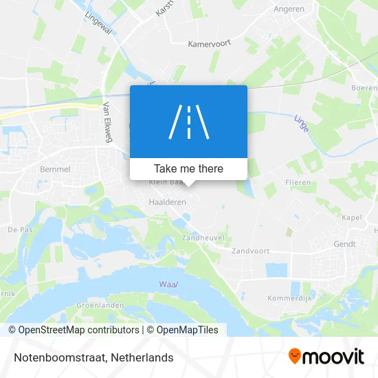 Notenboomstraat map