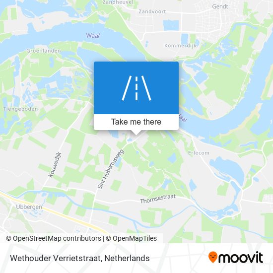 Wethouder Verrietstraat map