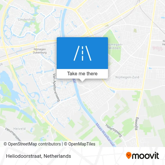 Heliodoorstraat map